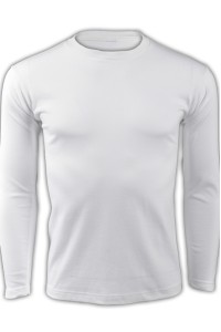 SKT201 printstar 白色001長袖男裝T恤 00101-LVC 設計訂製DIY純白T恤 個性團體T恤 T恤專門店  T恤價格
